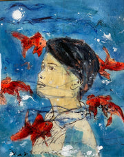 Beyond This Reality / 46x55 / Holz